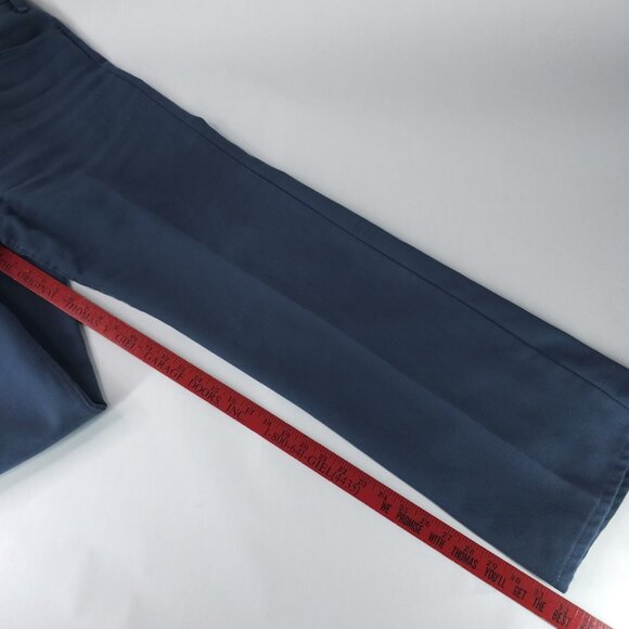 Levis 10517 Pants Mens 42x32 Blue Dacron Polyester Straight Leg Made USA Vintage - Picture 11 of 16